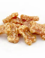 Przysmaki dla psów - ALDA ALDA kość ryżowa mini z kurczakiem 100g PALD118 - miniaturka - grafika 1