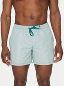 Kąpielówki męskie - Quiksilver Szorty kąpielowe EQYJV04101 Zielony Regular Fit - miniaturka - grafika 1