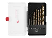 Wiertarki - PARKSIDE PERFORMANCE® Zestaw wierteł z trzpieniem sześciokątnym (Zestaw wierteł krętych HSS, 8 sztuk.) - miniaturka - grafika 1