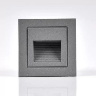 Polux Lampa ogrodowa schodowa 3W neutralna barwa światła 313720 Q6 IP65 SANICO - Lampy ogrodowe - miniaturka - grafika 1