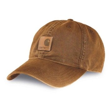 Czapka z daszkiem Carhartt Canvas Cap With Carhartt Label carhartt brown