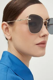 Michael Kors okulary przeciwsłoneczne BEIJING damskie kolor złoty 0MK1158D - Okulary przeciwsłoneczne - miniaturka - grafika 1