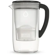 Dzbanki filtrujące - Szklany dzbanek filtrujący Dafi PRISMA LED czarny wkład Unimax - miniaturka - grafika 1