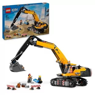 LEGO 60420 City Żółta koparka - Klocki - miniaturka - grafika 1