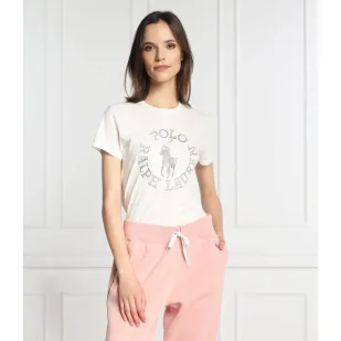 POLO RALPH LAUREN T-shirt | Regular Fit - Koszulki i topy damskie - miniaturka - grafika 1