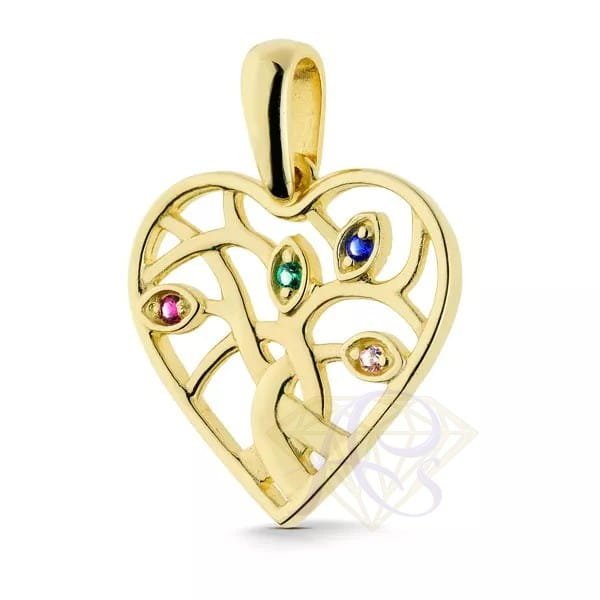 Zawieszka złota Au 585 Drzewko szczęścia