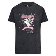 Koszulki jeździeckie - Koszulka Imperial Riding Blossom damska czarna, rozmiar: XS - miniaturka - grafika 1