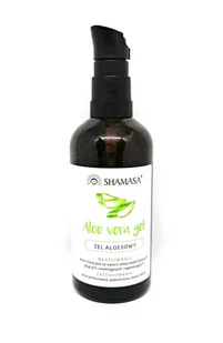 Shamasa Żel Aloesowy Aloe Vera Gel 100 ml - Balsamy i kremy do ciała - miniaturka - grafika 1