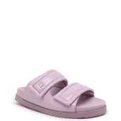 Klapki i japonki damskie - Patrizia Pepe Skórzane klapki - miniaturka - grafika 1