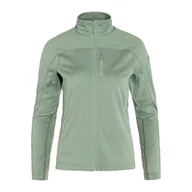 Bluzy narciarskie - Bluza polarowa damska Fjällräven Abisko Lite Fleece - miniaturka - grafika 1