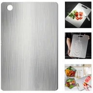 Deski do krojenia - Deska do Krojenia ze Stali Nierdzewnej DESKA DO KROJENIA METALOWA 30 CM - miniaturka - grafika 1