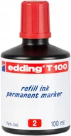 Markery permanentne - Edding 4-t100002 tusze wody FUR Permanent Marker, 100 ML, czerwony 04 T100 002 - miniaturka - grafika 1