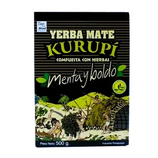 Kurupi Kurupi Compuesta Especial Menta Boldo 0,5kg ZO-CL0B-6XAI - Yerba Mate - miniaturka - grafika 2