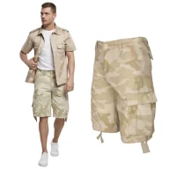 Odzież taktyczna i umundurowanie - Spodenki Krótkie Męskie BRANDIT Vintage Classic - Sandstorm XL - miniaturka - grafika 1
