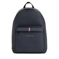 Plecaki - Plecak Tommy Hilfiger Th Essential Pique Backpack AM0AM11543 Space Blue DW6 - miniaturka - grafika 1