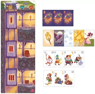 Gra karciana kopalnia diamentów Kukuryku Polski - Gry karciane - miniaturka - grafika 2