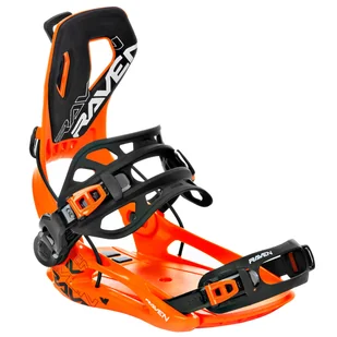 Wiązania Snowboardowe RAVEN FT360 Orange XL - Wiązania snowboardowe - miniaturka - grafika 1