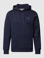 Koszulki męskie - Bluza z kapturem i wyhaftowanym logo model ‘SHIELD’ - miniaturka - grafika 1