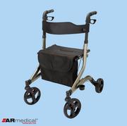 Kule i balkoniki - Armedical Podpórka rehabilitacyjna 4-kołowa, Aluminium DYNAMIC AR-007 - miniaturka - grafika 1