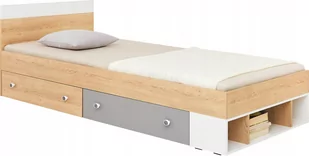 Łóżko młodzieżowe 120x200 bez materaca PIXEL PX15 - Łóżka dla dzieci i młodzieży - miniaturka - grafika 1
