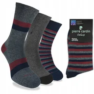 Skarpetki męskie - PIERRE CARDIN skarpety męskie GARNITUROWE długie 3-PAK - 39-42 - miniaturka - grafika 1