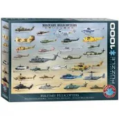 Puzzle - Eurographics puzzle części 1000 wojskowy Helikopter 00088 - miniaturka - grafika 1