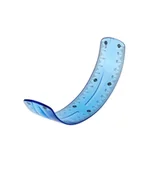 Linijki, ekierki - MP PL003 linijka niełamliwa 30cm - miniaturka - grafika 1