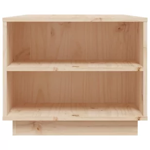 Lumarko Stolik kawowy, 90x49x40,5 cm, lite drewno sosnowe - Ławy i stoliki kawowe - miniaturka - grafika 7