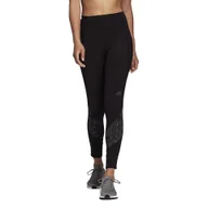 Spodnie sportowe damskie - Legginsy damskie adidas Own The Run Radically Reflective 7/8 Tights Black XS - miniaturka - grafika 1