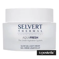 Kremy do twarzy - Selvert Thermal Glow Gel Light Cream Lekki krem / żel nawadniający z efektem \"Glow\" 50 ml - miniaturka - grafika 1