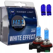 Żarówki samochodowe - Żarówki Marba Light White Effect H11 55W 12V W5W - miniaturka - grafika 1