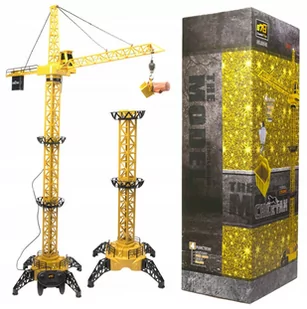 Duży żuraw dźwig RC z hakiem 4CH 120cm KX9849 - Zabawki zdalnie sterowane - miniaturka - grafika 1