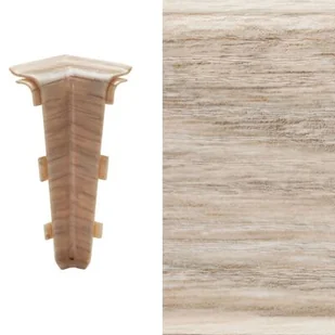 Arbiton Narożnik wewnętrzny do listwy LARS (2 sztuki) dąb norweski - Listwy przypodłogowe - miniaturka - grafika 1