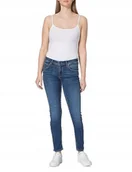 Spodnie damskie - MARC OPOLO JEANSY DAMSKIE RURKI NIEBIESKIE WYSOKI STAN 25/32 6BA - miniaturka - grafika 1