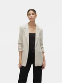 Marynarki i żakiety damskie - Vero Moda Marynarka Frida 10306404 Szary Regular Fit - miniaturka - grafika 1