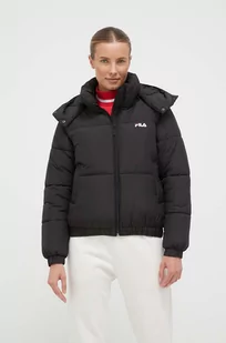Fila kurtka damska kolor czarny zimowa - Kurtki damskie - miniaturka - grafika 1