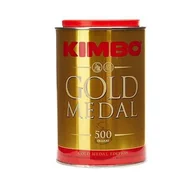 Kawa - Kimbo Gold Medal Włoska kawa mielona 500 g puszka - miniaturka - grafika 1