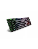 Klawiatury - D-E layout - Sharkoon PureWriter RGB, gaming keyboard Kolor: CZARNY, Kailh Choc Low Profile Red - miniaturka - grafika 1
