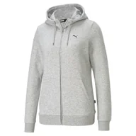 Bluzy sportowe damskie - Bluza dresowa damska Puma ESS SMALL LOGO - miniaturka - grafika 1
