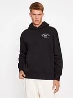 Bluzy męskie - Fila Bluza FAM0503 Czarny Oversize - miniaturka - grafika 1