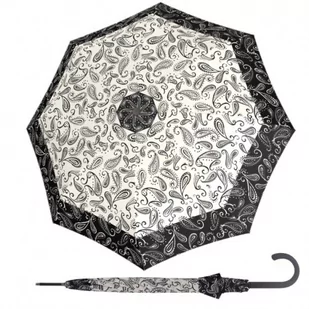 Fiber Flex AC Black&amp;White Paisley - Parasol damski Bare Shot - Parasole - miniaturka - grafika 1