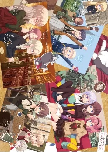 Plakat Anime Manga New Game+ ng_103 A1+ (custom)