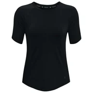 Koszulki sportowe damskie - Koszulka damska Under Armour  Rush SS Black L - miniaturka - grafika 1