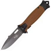 Noże - Nóż składany MFH Fox Outdoor Jack Knife Snake - Coyote Tan - miniaturka - grafika 1