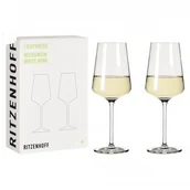 Kieliszki - Zestaw 2 Kieliszków Do Białego Wina Ritzenhoff Lichtweiss, Nadine Niggemeier - miniaturka - grafika 1