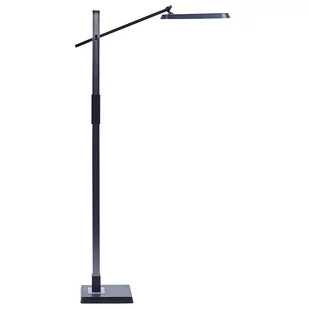 Lampa podłogowa LED ciemnoszara AQUARIUS - Lampy stojące - miniaturka - grafika 1