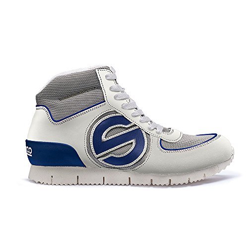 Sparco s00122940bibm Genesis H kapcie, białe/niebieskie, rozmiar 40