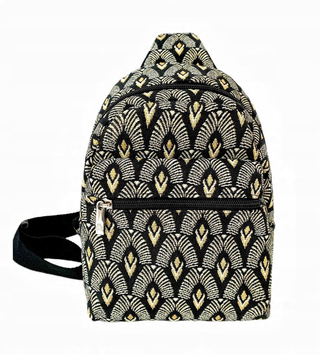 ELEGANCKA TORBA PLECAK ART DECO GOBELIN