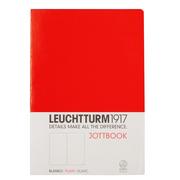 Notesy i bloczki - Leuchtturm, Notatnik Medium, 60 stron, gładki, czerwony - miniaturka - grafika 1
