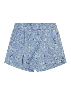 Guess Szorty materiałowe J3RD20 WF6Q0 Niebieski Loose Fit - Spodenki męskie - miniaturka - grafika 1